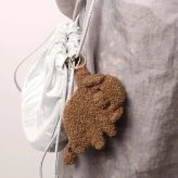 ポーチ ぬいぐるみキーホルダー もこもこ アニマル ポーチ もふもふ アニマル ミニポーチ カラビナ ぬいぐるみ 小物入れ アクセサリーケース ふわふわ ファー 可愛い レディース 小銭入れ 刺繍 猫 トイプードル シーズー ヒョウ コインケース バッグチャーム