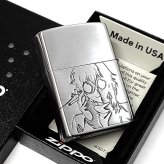 ZIPPO アニメ よふかしのうた 七草ナズナ 鶯餡子 ジッポーライター Season2 シルバー エッチング彫刻 両面加工 可愛い キャラクター かわいい メンズ レディース ギフト プレゼント