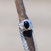 ハワイアンジュエリー ネックレス ステンレス リングネックレス ベビーリング スクロール ゴールド シルバー 金属アレルギー チェーン付き サージカルステンレス つけっぱなしOK プレゼント ペア
