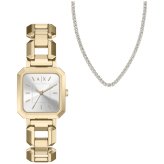 A|X アルマーニ エクスチェンジ ARMANI EXCHANGE 腕時計 レディース ステンレス AX7186SET 【2026 新作】