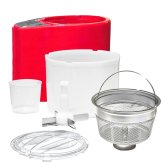 山本電気   家庭用精米機   匠味米（たくみまい）   MICHIBA MB-RC52R   レッド   5合   日本製    PSE 表示あり   #66621