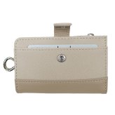 L.R.M キーケース CMK-1225 通販 スマートキーケース キーカバー キーホルダー 小物入れ ポーチ 小銭入れ ミニポーチ コインケース メンズ レディース おしゃれ シンプル コンパクト カード収納 コインポケット 小物