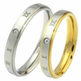 【時を刻む】Premium Roma｜一周ローマ数字デザイン ペアリング｜ステンレス ペアリングマリッジリング お急ぎ便 平日限定指輪 刻印 名入れ プレミアム アトラス ローマ 金属アレルギー対応 つけっぱなし 付 当社オリジナルリング セカンドマリッジ  ギフト 彼氏 彼女へ ペアアクセサリー ジーラブ