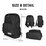リュック キッズ OUTDOOR PRODUCTS アウトドアプロダクツ 男の子 女の子 リュックサック 16L ハーネス付き リフレクター 旅行 子ども ジュニア 通学 通園 遠足 軽量 大容量 小学生 幼稚園 入学 入園 ロゴ 無地 A4 黒 紺 ピンク 紫 シンプル 軽い バッグ バック かばん 防災