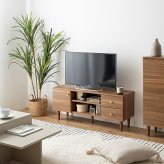 テレビ台 テレビボード TVボード ローボード TV台 テレビラック 収納棚 木製 AVラック TVラック 32型 リビングボード スリム 薄型 100cm 扉付き 引き出し タップ収納 壁付け 可動棚 かわいい 1人暮らし 新生活