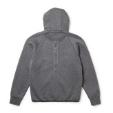 ニューエラ ゴルフ テック スウェット フルジップ フーディー Emboss Logo ダークグレー New Era Golf (15129442) 2026年秋冬モデル お誕生日祝い お祝い 記念品 お父さん 父の日 彼氏 男性 30代 40代 50代 60代 母の日 お母さん 還暦祝い 敬老の日 彼女 人気プレゼント プレゼント