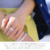 ハワイアンジュエリー 三連ペアリング 2本セット 太め 刻印 無料 指輪 3連 5号～24号 シルバー925 ギフト対応可 大きいサイズ ハワイアンジュエリー リング ハワイアンジュエリーリング カップル 夫婦 プレゼント ハロウィン 【品番：SR801P】