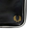 フレッドペリー FRED PERRY Classic Small Side Bag ショルダーバッグ l1179-d57 ユニセックス Black Ecru