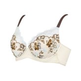 ワコール 小さく見せるブラ ブラジャー BRB453 3/4カップワイヤー DEFカップ レーシィタイプ【セール】