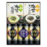 やま磯 味のり 卓上バラエティ ギフトセット 4種入 味付のりほか 味付海苔 お茶漬け ご飯のお供 味付のり ふりかけ【北海道・沖縄県・離島 配送不可】
