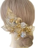髪飾り アメリカンフラワー ディップアート 選べる6種 ヘアアクセサリー ヘッドドレス セット 大ぶり 成人式 卒業式 袴 振袖 和装 結婚式 前撮り ウェディング 白無垢 色打掛 ドレス 浴衣 七五三 ハンドメイド カサブランカ シルバー ゴールド ガラスホワイト 贈り物 ギフト プレゼント 娘 孫 友達 お祝い Lulu＊s ルルズ