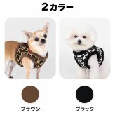 PUPPIA パピア ハーネス 秋冬 フリース ワイルドハーネス プレゼント ギフト 誕生日 S M L XL 小型犬 中型犬 チワワ トイプードル 柴犬 散歩 暖かい 防寒 ベスト型 着せやすい