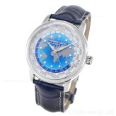 フレデリック・コンスタント FREDERIQUE CONSTANT クラシック ワールドタイマー マニュファクチュール FC-719BLW3H6 腕時計 自動巻き メンズ