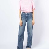 パトゥ PATOU TEE SHIRT オーガニックコットン ロゴ Tシャツ JE1129999 Tシャツ 半袖 レディース トップス