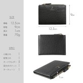 ミニ財布 レディース 本革 薄い 二つ折り財布 ブランド 【ネコポスで送料無料】 mieno spira カードたくさん コンパクト財布 ミニウォレット 定期入れ 小さい 牛革 レザー 上品 スリム 小さい財布 ギフト プレゼント 5F (07000496r)