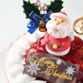 2026 イチゴ生クリームクリスマスケーキ☆7号21cm(8～10人) 北海道十勝の生クリームをたっぷり使用!
