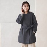 ゆったり ショートコート レディース アウター ハンドメイド 七分丈 コート カーディガン 秋冬 羽織 ダブルフェイス 一枚仕立て ウール 大きいサイズ 大人 ブランド Filomo ギフト プレゼント 7F (08000247r)