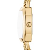 フォッシル FOSSIL 腕時計 レディース HARLOW アナログ ブラックレザー＆ゴールドトーンステンレススチールウォッチ ES5496【2026 新作】