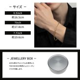 【ラッピング無料】TOMWOOD トムウッド Curb Bracelet M Gold 100258 カーブブレスレット ゴールド シルバー925 18Kメッキ 6.5 7 7.7インチ ギフト