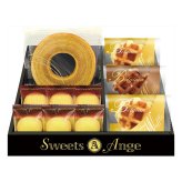 スイーツアンジュ ベルギーワッフルと焼菓子 ギフトセット 計10個入 スイーツ 個包装 焼き菓子 詰め合わせ クッキー ワッフル【北海道・沖縄県・離島 配送不可】