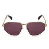 マックスマーラ サングラス MAX MARA MM0143/S 32Y 59 サングラス ノーズパッド MM0143-32Y-59 ゴールド パープル ユニセックス