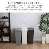 ゴミ箱 ダストボックス 30リットル ふた付き おしゃれ スリム スライドペール 30L フタ付き ごみ箱 分別 ペール