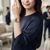 ヴェルサーチェ 腕時計 メンズ レディース ゴールド ブラック 38mm VERSACE DYLOS ディロス スイス製 ユニセックス メンズ腕時計 高級 ブランド おしゃれ プレゼント ギフト 成人 卒業 入学
