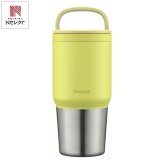 ピーコック スクリューマグボトル 600ml ライムイエロー マグボトル 広口 保温保冷 ボトル 食器洗い乾燥機対応【北海道・沖縄県・離島 配送不可】