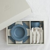  【ベルビーアンファン】La Petite Table ベビー食器9点セット |名入れ 出産祝い 吸盤 ひっくり返らない ボール プレート カトラリーセット お食い初め 100日祝い ラッピング無料  スプーン フォーク ナイフ ギフトセット 燕三条