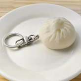 肉まん キーホルダー 食品サンプル風 バッグチャーム 5cm 6cm 中華まん ミニチュア フードモチーフ おもしろ 雑貨 かわいい リアル バッグ 飾り プレゼント