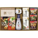 味香門和膳 ゆかり [26-2704-030] MKY-25N 調味料ギフト 生しょうゆ 味のり 鰹昆布 だしの素 お吸い物 おみそ汁 詰め合わせ 贈り物 御中元 御歳暮 内祝い 出産 結婚 お返し ギフト