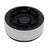 自動消火 灰皿 AS-08 タイマー停止機能付き スマート灰皿 グレー 電池式 卓上灰皿 喫煙 マナー 煙 拡散防止 軽量 コンパクト 景品 ノベルティ プレゼント ゴルフコンペ 参加賞 記念品 便利ガジェット 面白ギフト ズボラ 切り忘れ防止 簡易清浄機【3台限定】数量選べます