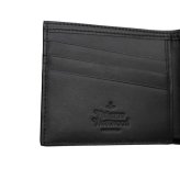 ヴィヴィアンウエストウッド 財布 Vivienne Westwood 二つ折り財布 折り畳み 小銭入れ無し MAN BILLFOLD 5115002pm-l001n-n401 ブラック BLACK N401