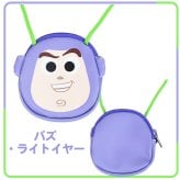 ネックポーチ 首から下げられる  Disney ディズニー 紐付き コインケース コインポーチ フェイス ポーチ ひも 紐 キッズ 子ども 幼稚園 保育園 小学生 低学年 ミニポーチ 小さめ ビニール素材 キャラクター かわいい スティッチ ベイマックス ズートピア トイストーリー