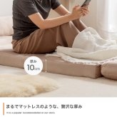 ソファベッド リクライニングソファ 3色 アイボリー グレー ミルクティーベージュ マルチソファ カウチ ソファ 6段階調節リクライニング 一人暮らし ワンルーム 送料無料 1台でソファ ベッドになる Lara ララ シリーズのリクライニングソファベッド