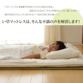 ベッド 寝具 マットレス セミダブル 三つ折り い草 置き畳 国産 『い草マットレス』 約120×210cm （裏:不織布）