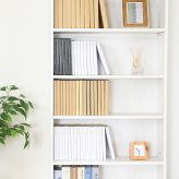 大容量スリム書棚 60幅 オーク オーク・オークホワイト 2色展開 収納ラック オープンラック シェルフ 整理棚 収納家具 おしゃれ シンプル 新生活 インテリア 不二貿易