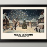 日本製 メリー クリスマス Xmas Christmas サンタクロース ビンテージイラスト A3 サイズ ポスター アート おしゃれ 絵画 インテリア 北欧 イラスト マット紙 艶消し アートパネル 額 フレーム デザイン 壁掛け ギフト 新築祝い ディスプレイ  速達 送料無料