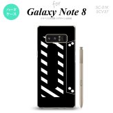 【SC01K】【スマホケース/スマホカバー】【ギャラクシー ノート8】SC01K スマホケース Galaxy Note8 SC-01K カバー ギャラクシー ノート8 カセットテープ 黒 nk-sc01k-189【メール便送料無料】