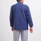 シニアファッション メンズ 80代 70代 60代 90代 秋冬 あったか 長袖 杢調 なめらかピーチ起毛&裏起毛 ポロシャツ おじいちゃん 服 誕生日 プレゼント 紳士服 男性 祖父 お年寄り 老人 高齢者 ギフト（cki-mt8-81363884）