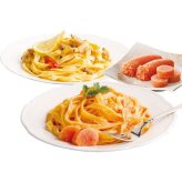 お歳暮・冬ギフト やまや 博多やまや辛子明太子と冷凍明太パスタセット ※送料無料(北海道・沖縄・離島への配送不可)