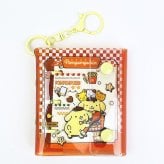 サンリオ ポムポムプリン ミニシールバインダーチャーム キーホルダー 文具 Sanrio