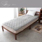5層構造 あったか 敷きパッド フランネル アルミシート入り シングル セミダブル ダブル 100cm 120cm 140cm 秋冬用 保温 蓄熱 断熱 敷パット ベッドパット 暖かい 洗える 洗濯可能 Easy warm わた使用 韓国インテリア おしゃれ かわいい ピンク グレー ベージュ 送料無料