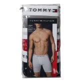 トミーヒルフィガー：COTTON CLASSICS ボクサーブリーフ 3PK（ターニプ)[ボクサーパンツ/ 男性下着/ メンズインナー/人気ブランド/おすすめギフト/誕生日プレゼント/メンズファッション]