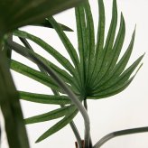 観葉植物 造花 シュロチク BROWN 全高約120cm 大型 フェイクグリーン 本物そっくり おしゃれ インテリア 人工観葉植物 アーティフィシャルグリーン オフィス 店舗 ホテル 開店祝い 室内 棕櫚竹 ヤシ フェイク