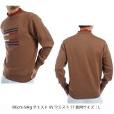 トミーヒルフィガー ゴルフ メンズ ビッグフラッグ クルーネックセーター TOMMY HILFIGER GOLF THMA459 秋冬モデル お誕生日祝い お祝い 記念品 お父さん 父の日 彼氏 男性 30代 40代 50代 60代  還暦祝い 敬老の日 人気プレゼント プレゼント
