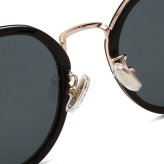 マックスマーラ サングラス MAX MARA MM0147-K/S 01A 54 サングラス ノーズパット MM0147K-01A-54 ブラック グレー ユニセックス