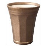 信楽焼 泡うまビアカップ ゴールド カップ 陶器 ビール用 晩酌グラス【北海道・沖縄県・離島 配送不可】
