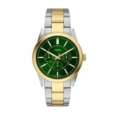 フォッシル FOSSIL 腕時計 メンズ PEARSON マルチファンクション アナログ ツートーン ステンレススチールウォッチ FS6197【2026 新作】