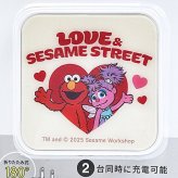 セサミストリート エルモ＆アビー USB/USB Type-C ACアダプタ 充電器 スマホ用品